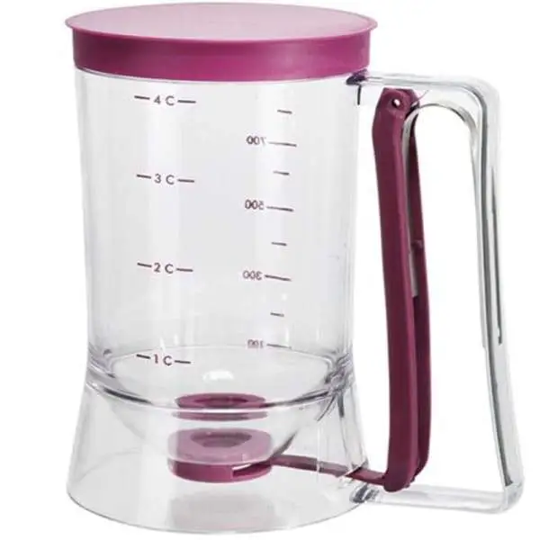 Cupcake And Pancake Batter Dispenser With Measurements