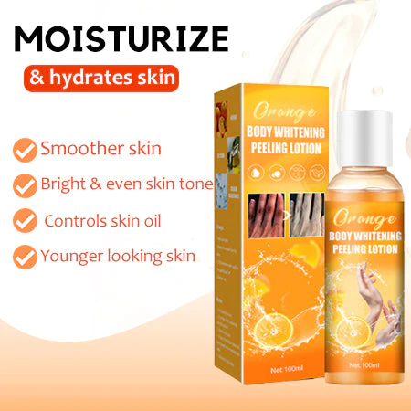 Orange Body Whitening Peeling Lotion