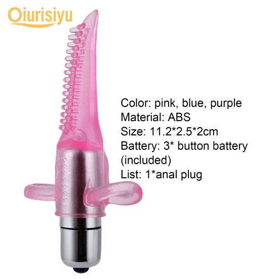 Soft TPE Adult Anal Plug With Handle