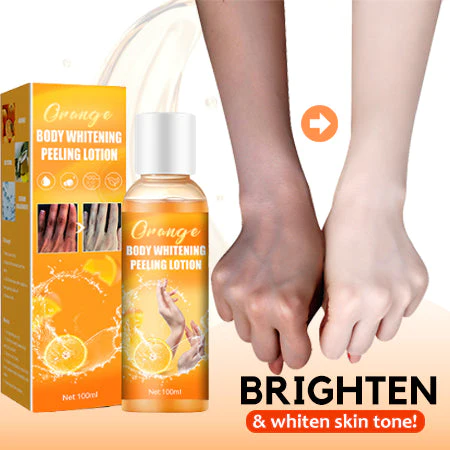 Orange Body Whitening Peeling Lotion