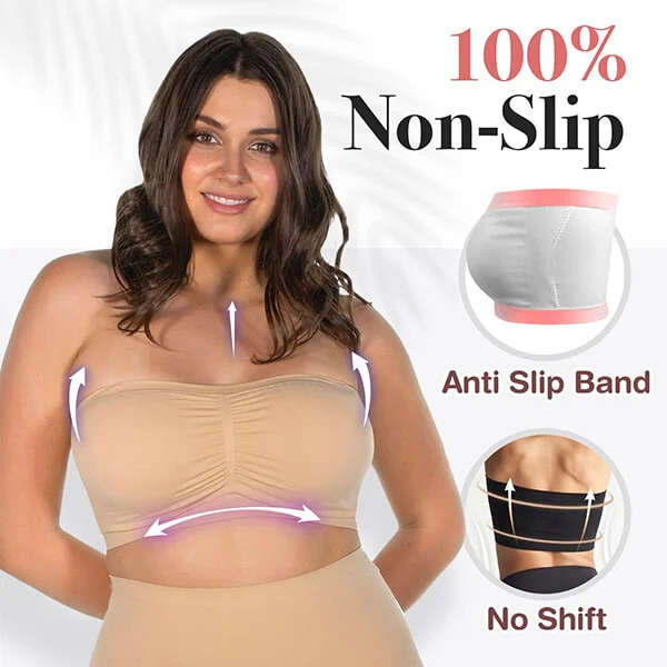 Pure Comfort Wireless Strapless Bra