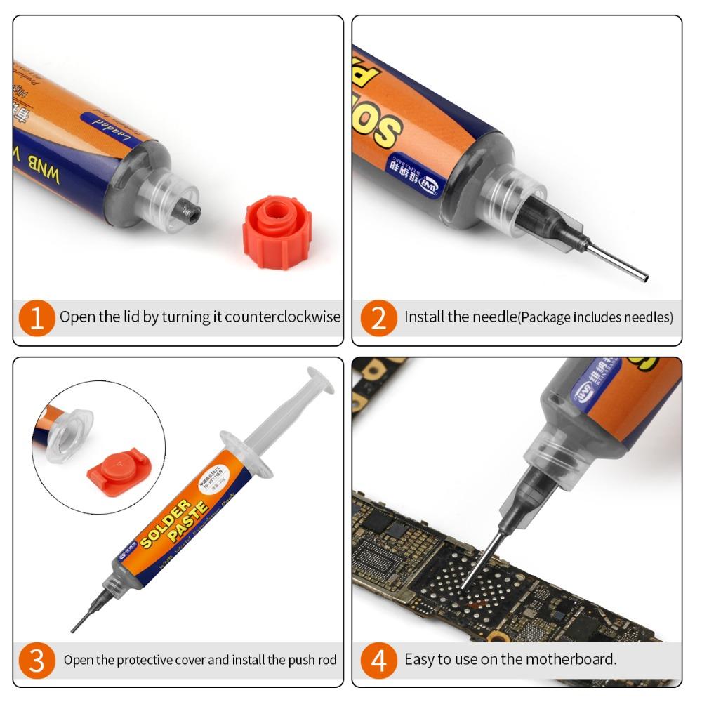 BGA Syringe Tin Solder Paste Leaded