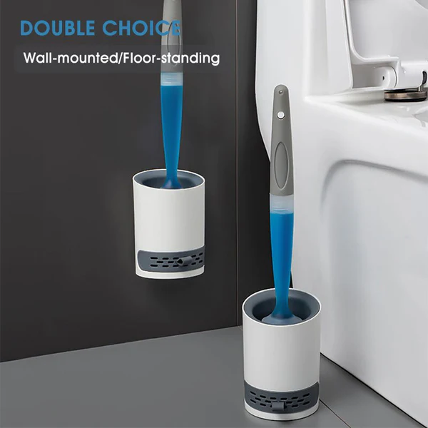 Seurico Refillable Silicone Toilet Brush