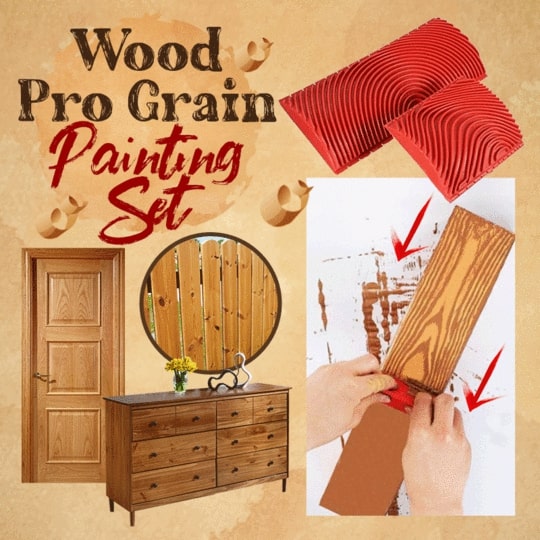 Wood Pro Grain Painting Set