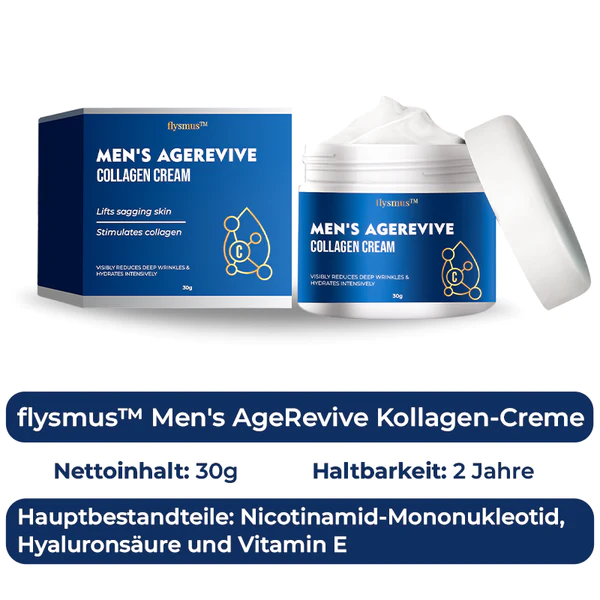 flysmus Mens AgeRevive Kollagen-Creme