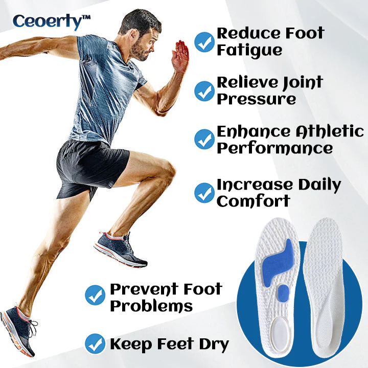 Ceoerty EasyStride Shock Absorbing Insoles