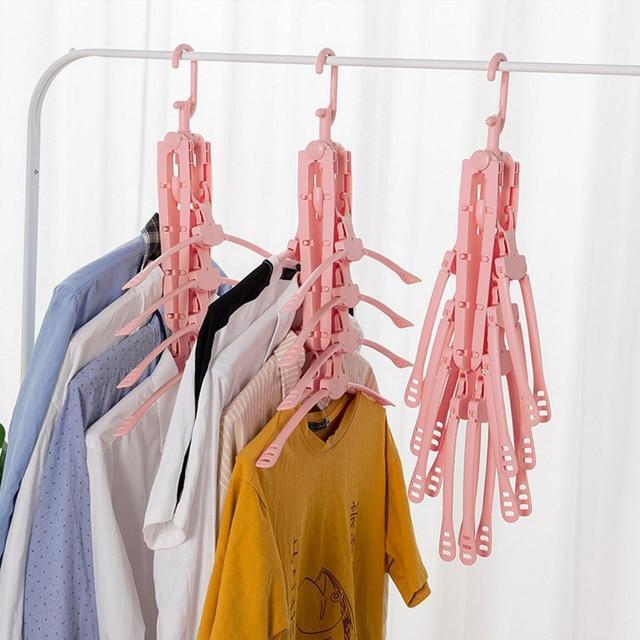 Smart Collapsible & Folding Clothes Hanger