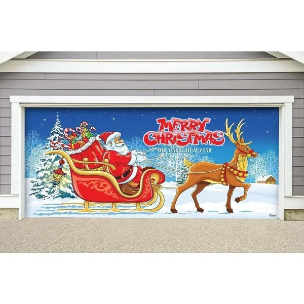 Christmas Car Door Decoration