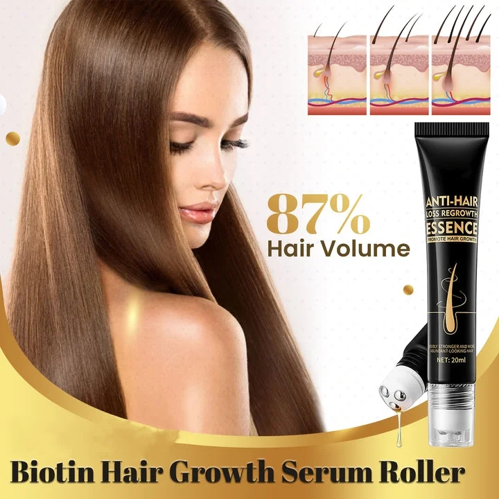 Stovis Biotin Hair Growth Roll-On Massage Essence