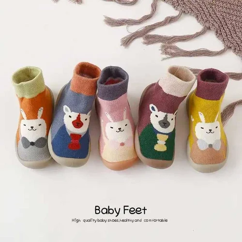 New Autumn And Winter Cartoon Sock Shoes