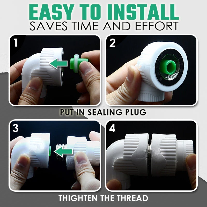 Easy Faucet Sealing Insert