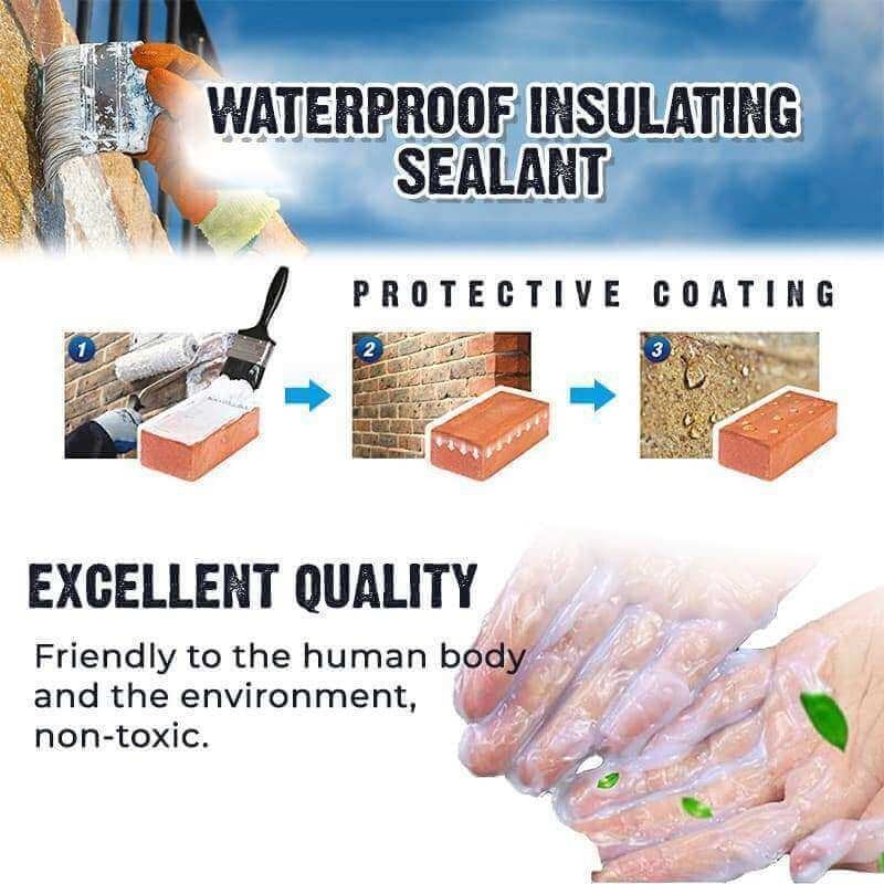 Seurico Waterproof Insulating Sealant(Gift Free Brushes)