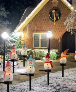 Solar Snowman LED