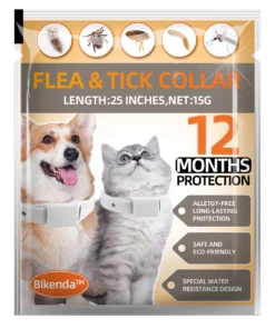 Bikenda Living Cell Particle Odor Surrounding Technology 100% Natural Plant Extract Pet Collar