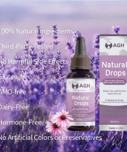 AGH Natural Detox & Body Sculpting Blood Sugar Drops