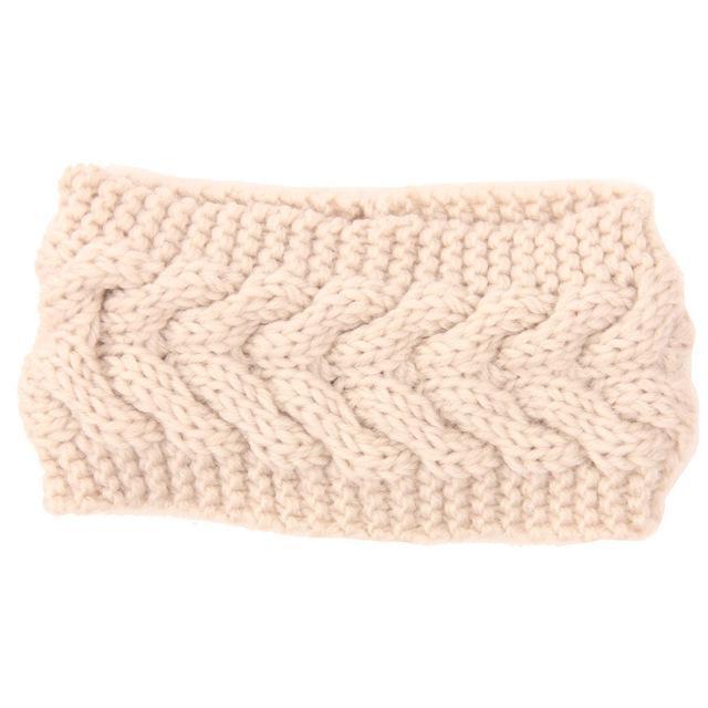 Knitted Ear Warmer Headwrap