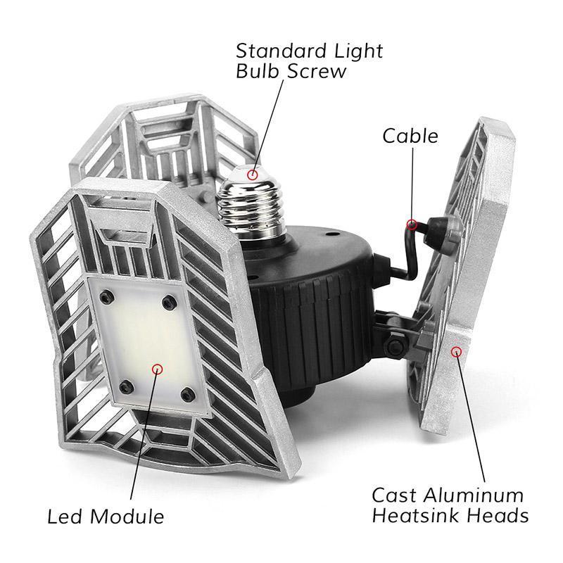 Led Garage Deformable Lamp