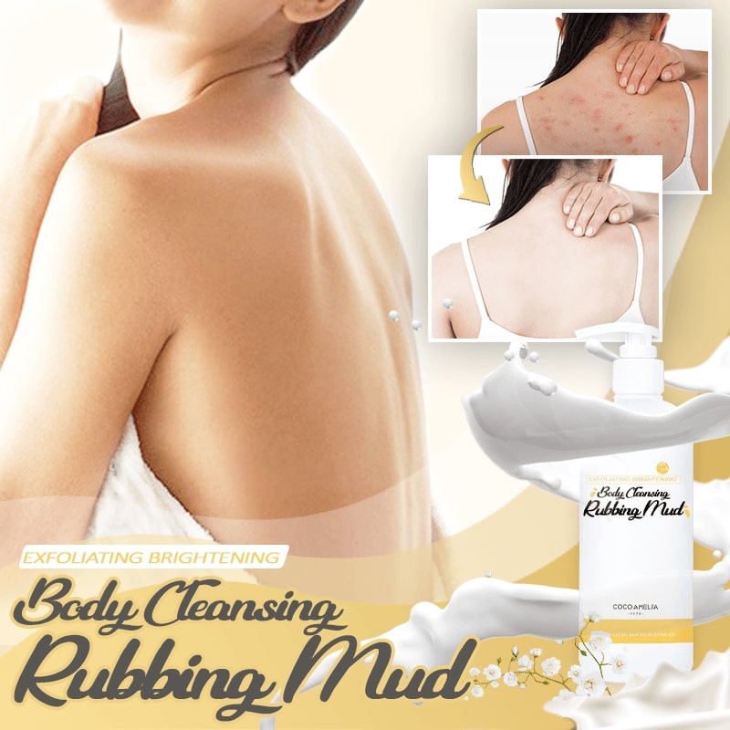 Exfoliating Brightening Body Cleansing Rubbing Mud