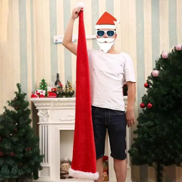 Extra Long Adult Santa Hat