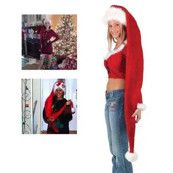 Extra Long Adult Santa Hat