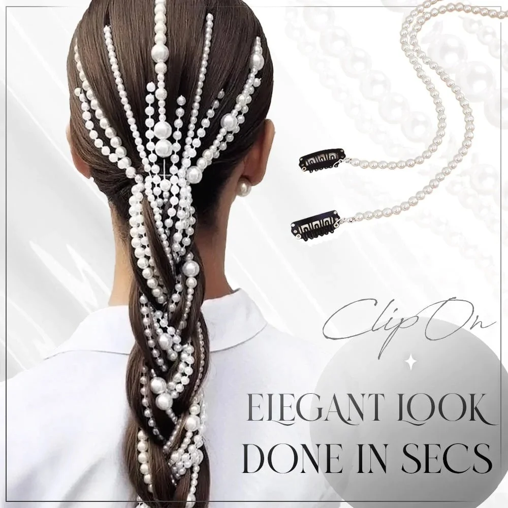 Pearl Tassel Hair Decoration