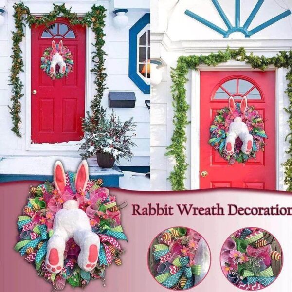 Easter Funny Bunny Door Ornament