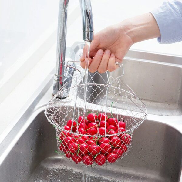 Foldable Fry Basket