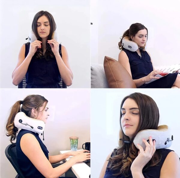 4-In-1 Electric Pillow Neck Massager