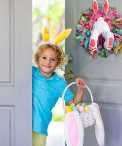 Easter Funny Bunny Door Ornament