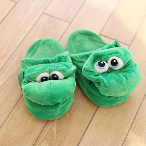 Christmas Crocodile Slippers With Open Mouth