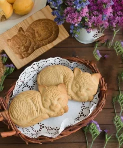 Wood Patterned Cookie Cutter