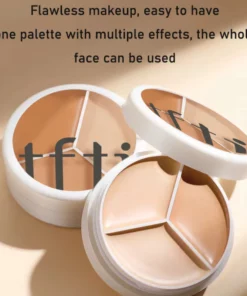 flysmus TIFITM 3-In-1 Contouring And Brighten Concealer Palette