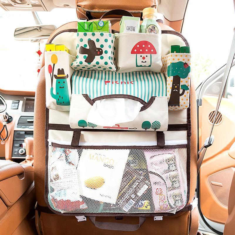 Kids Car Seat Storage Organizer