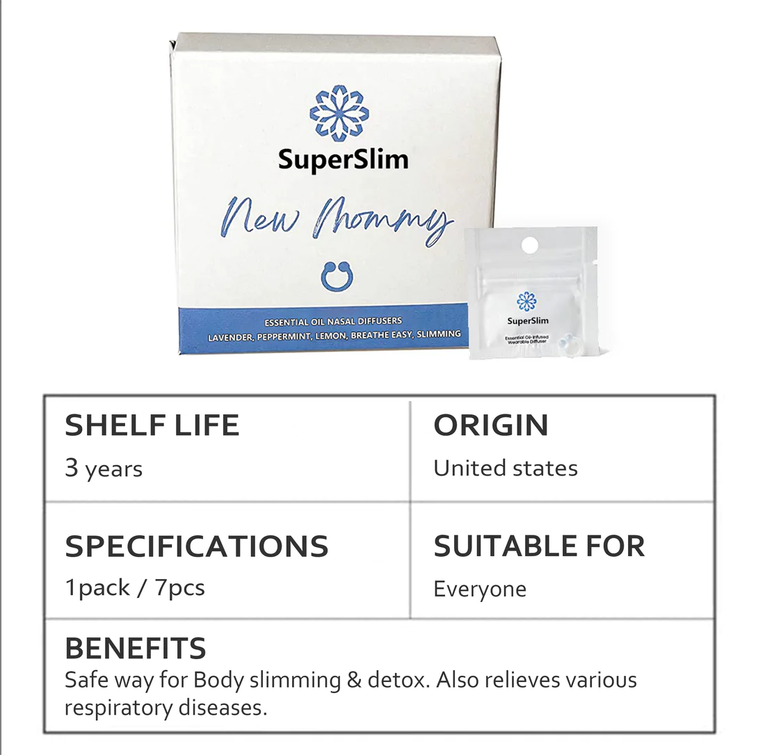 SuperSlim Slimming & Detoxifying Essential Oil Ring