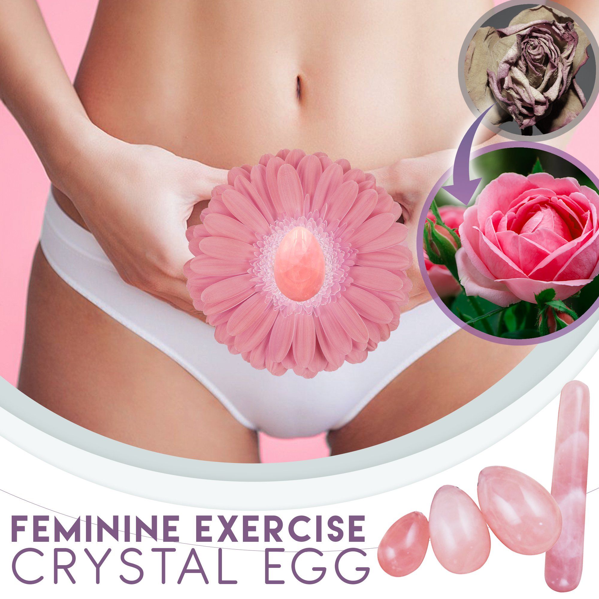 Feminine Exercising Crystal Egg