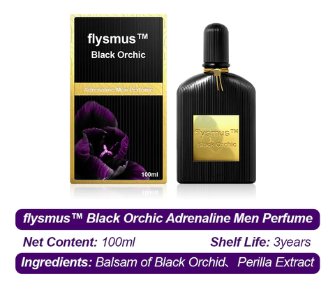 flysmus Black Orchic Adrenaline Men Perfume