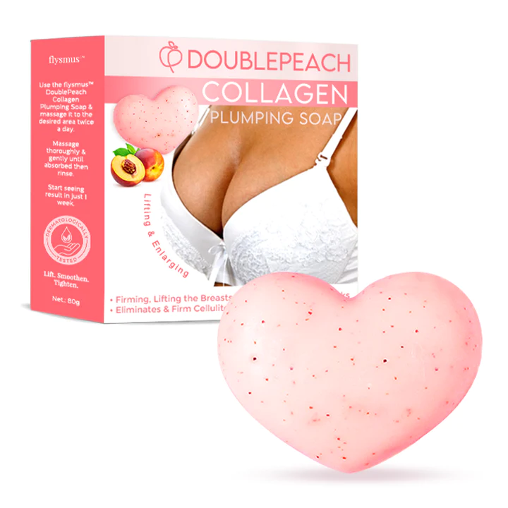 flysmus DoublePeach Collagen Plumping Soap