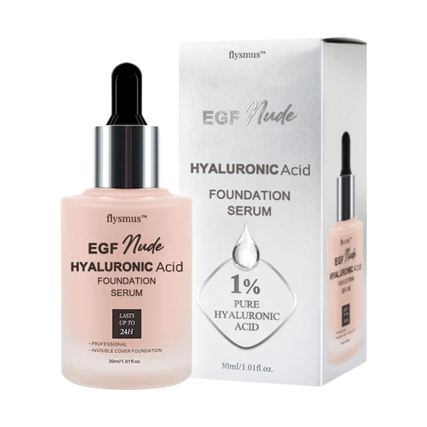 flysmus EGF Nude Hyaluronic Acid Foundation Serum