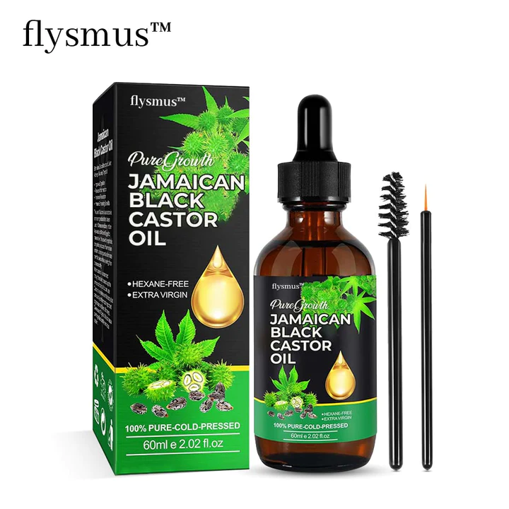 flysmus PureGrowth Jamaican Black Castor Oil