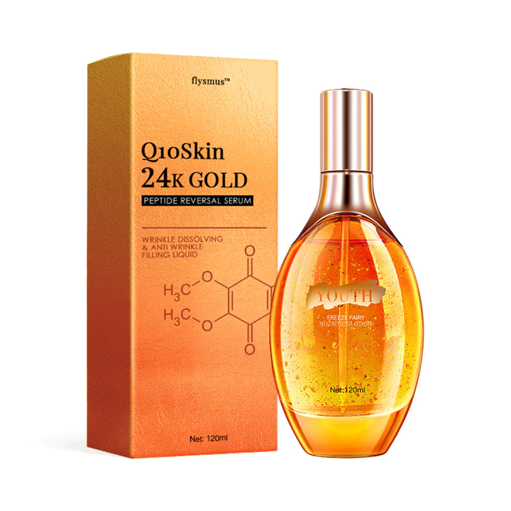 flysmus Q10Skin 24K Gold Peptide Reversal Serum