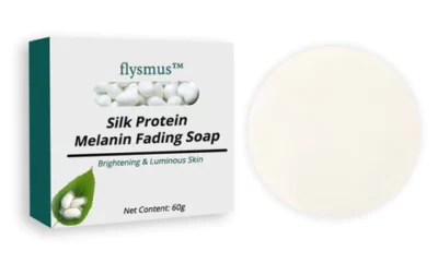 flysmus Silk Protein Melanin Fading Soap