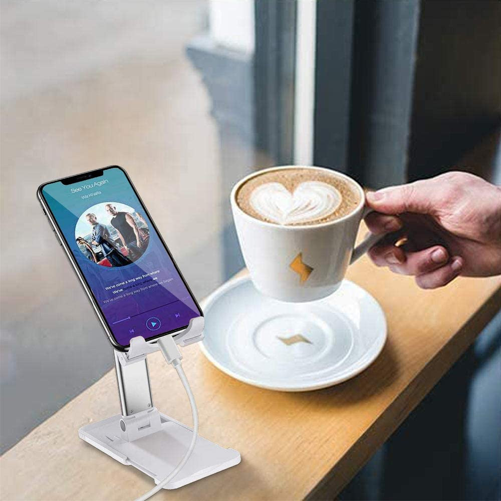 Foldable Metal Desktop Phone Stand Holder