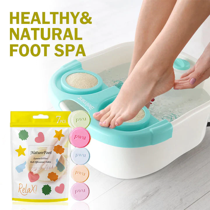 NatureFoot Essential Oil FootBath Effervescent Tablets