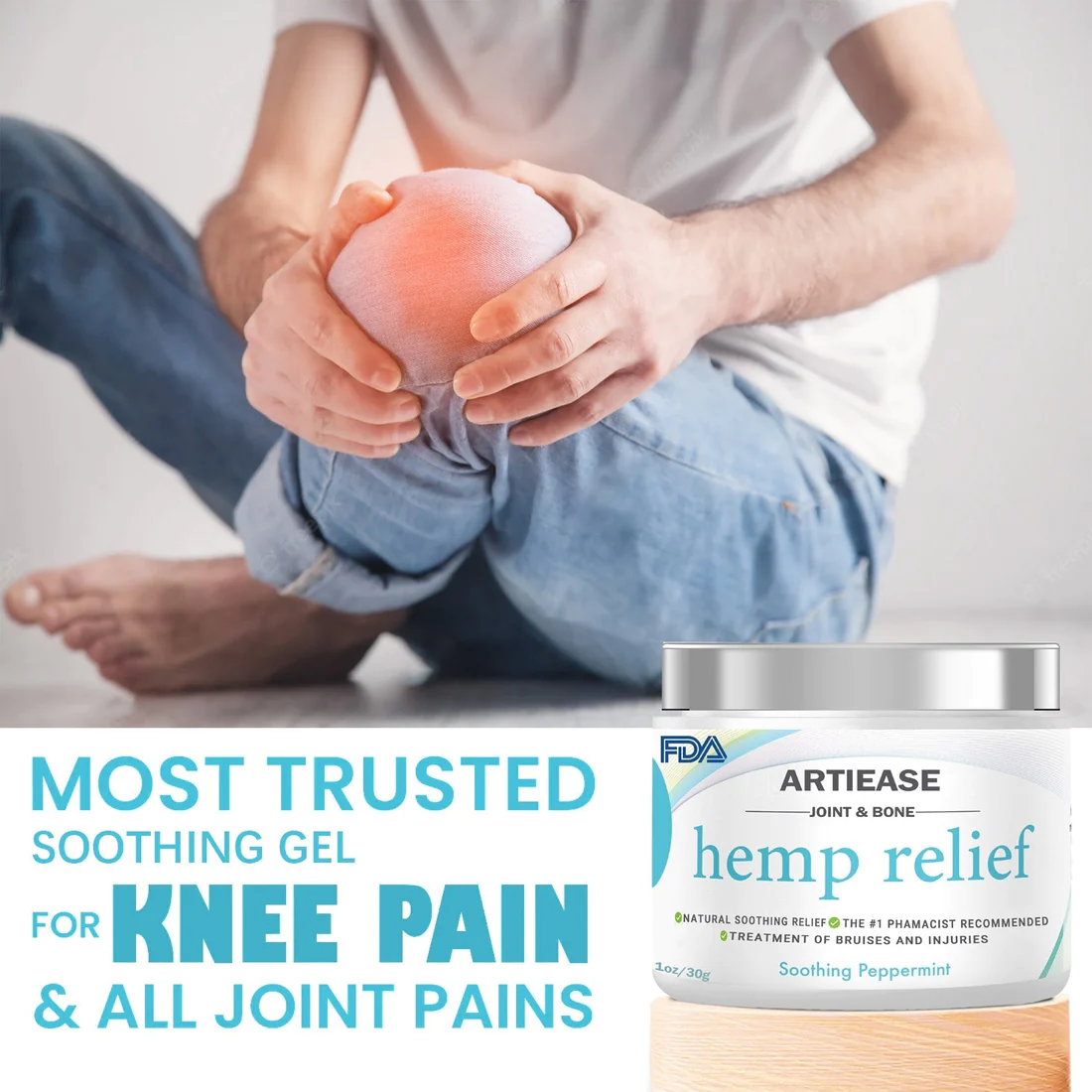 ARTIEASE Hemp Pain Relief Gel