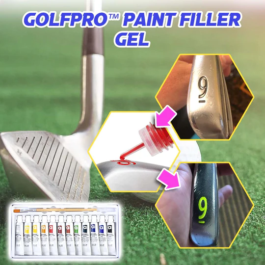 GolfPRO Paint Filler Gel