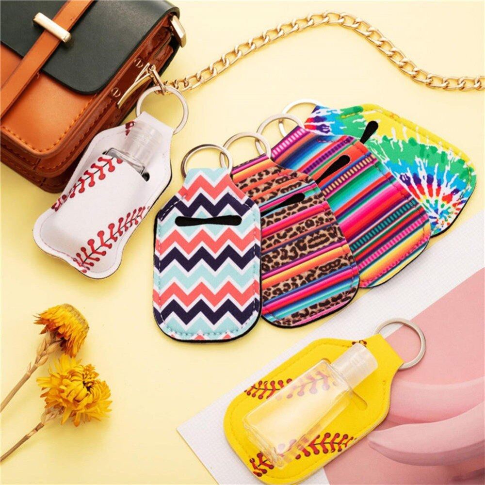 Hand Sanitizer Holder Keychain