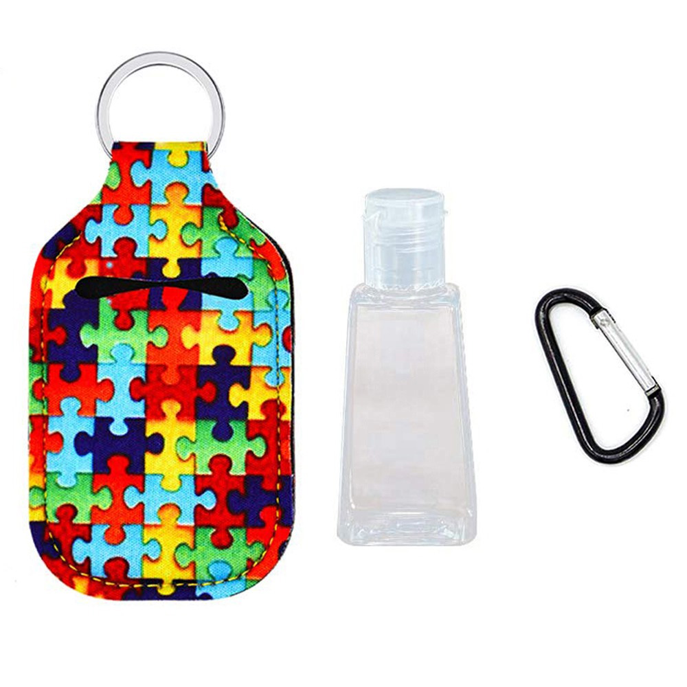 Hand Sanitizer Holder Keychain