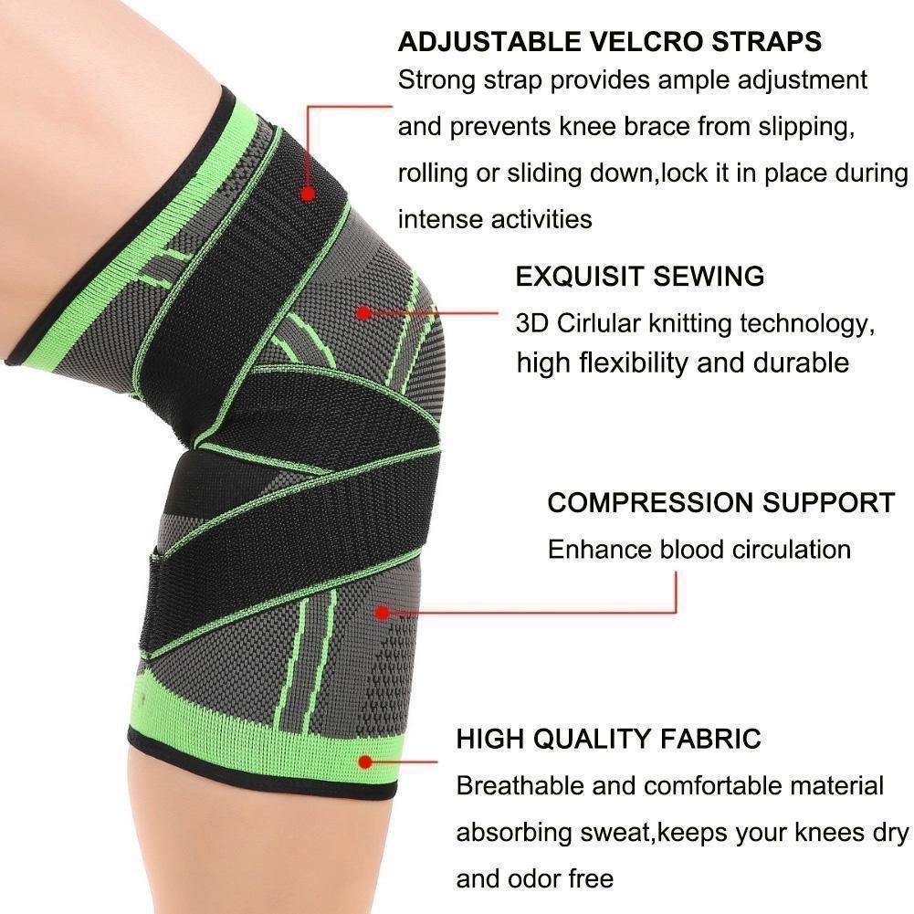 3D Adjustable Knee Brace