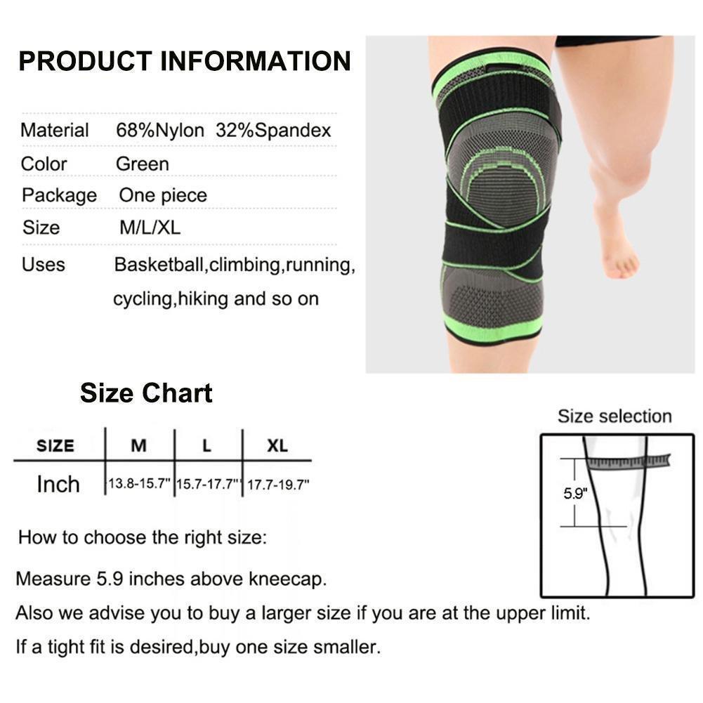 3D Adjustable Knee Brace