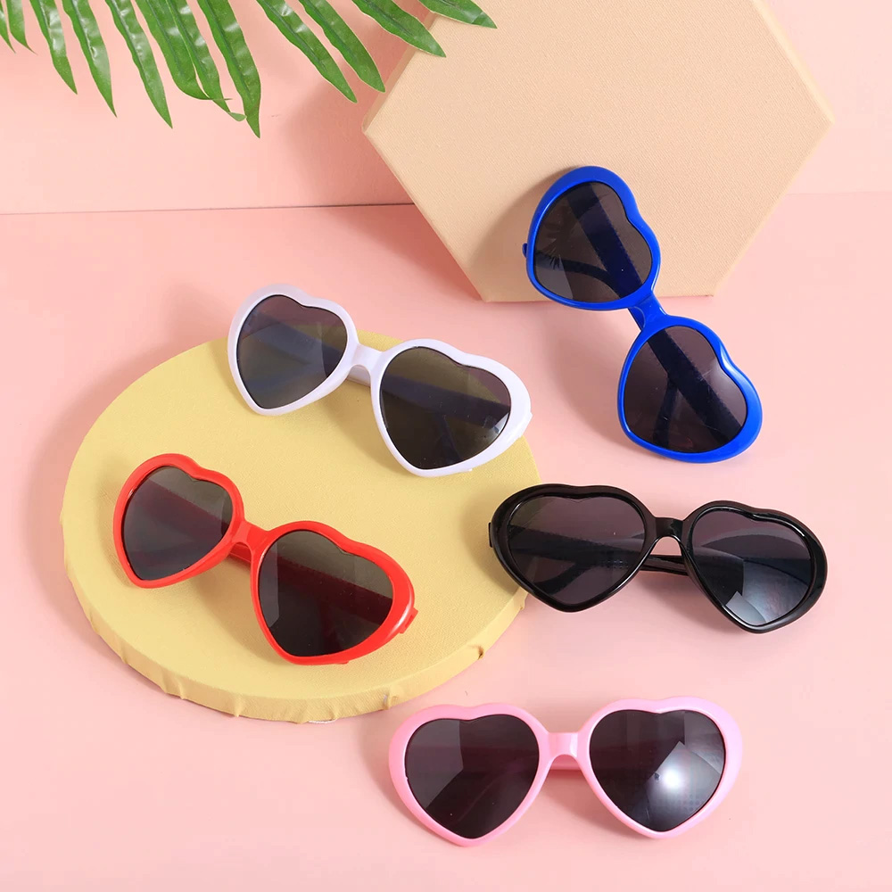 Heart Shaped Heart Diffraction Glasses